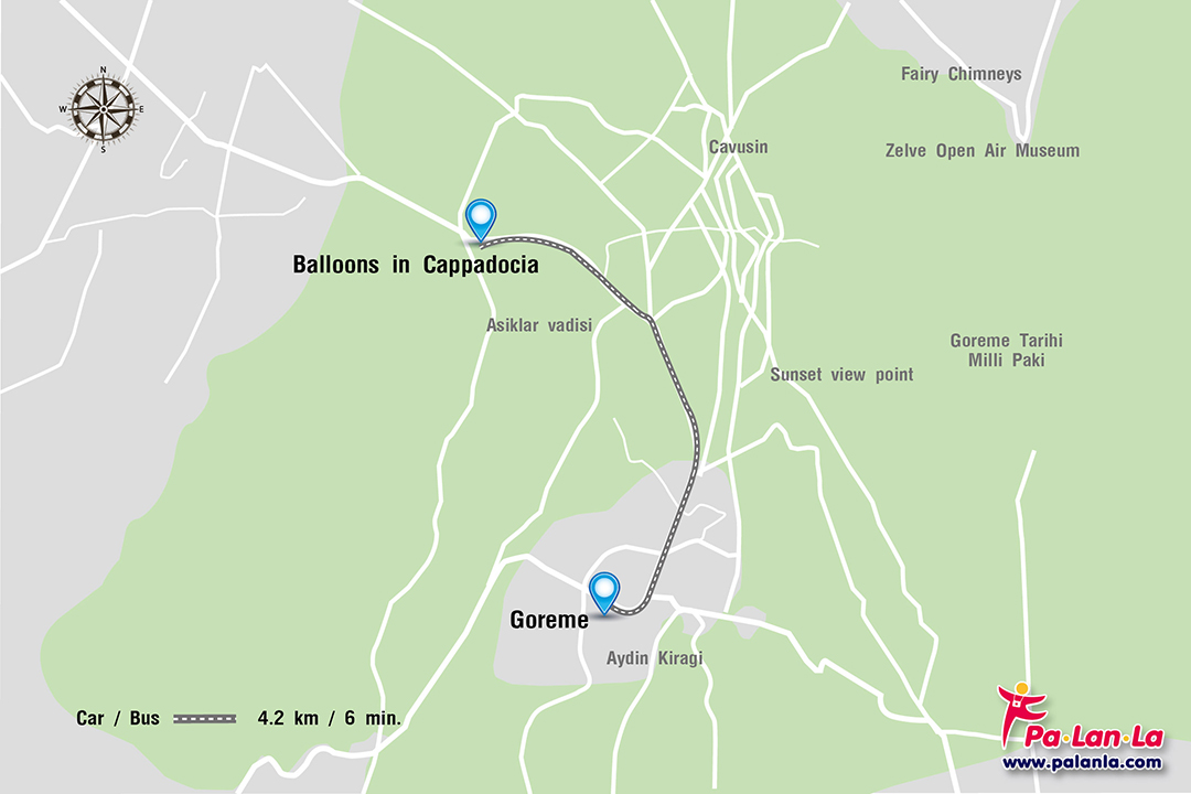 Balloons in Cappadocia