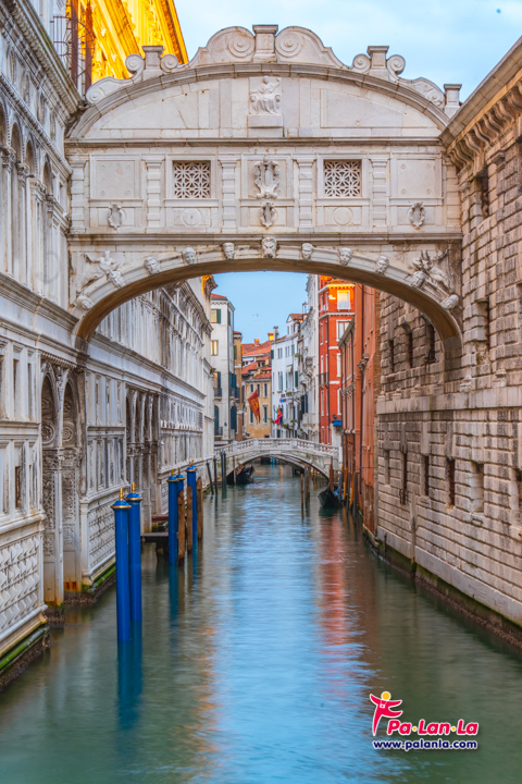 สะพานบริดจ์ออฟไซส์ เมืองเวนิส ประเทศอิตาลี