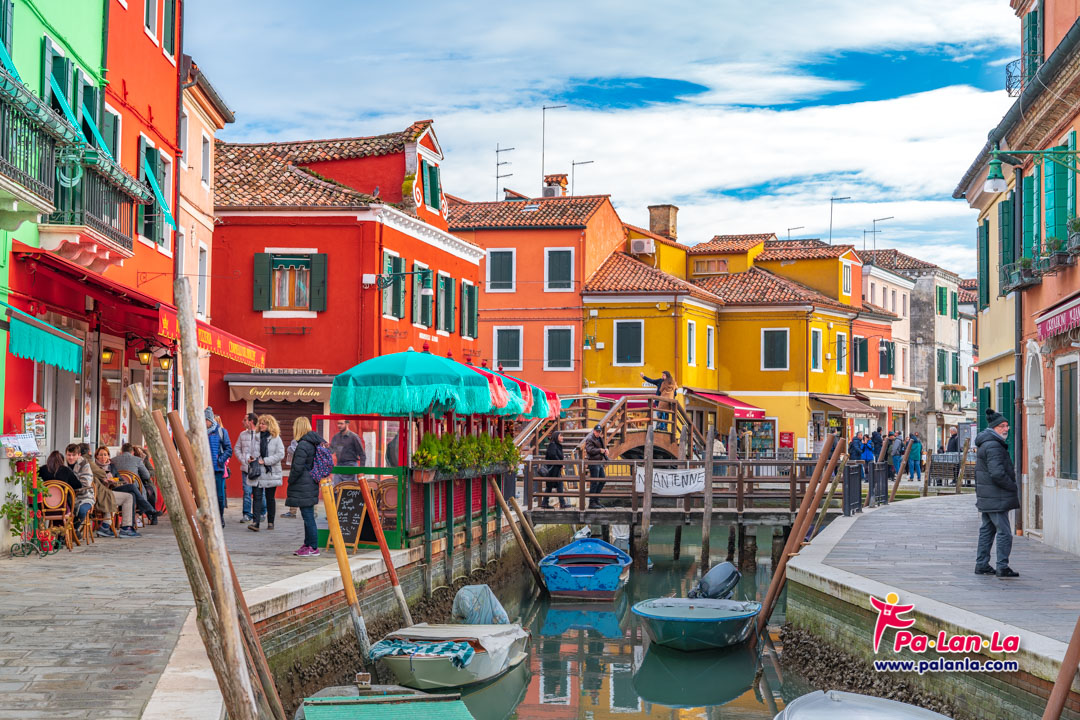 เกาะบูราโน่ เมืองเวนิส ประเทศอิตาลี