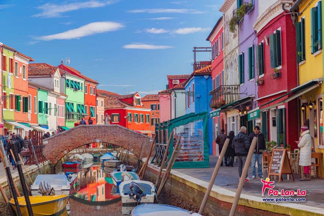 เกาะบูราโน่ เมืองเวนิส ประเทศอิตาลี