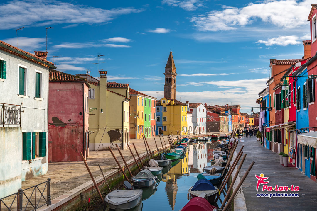 เกาะบูราโน่ เมืองเวนิส ประเทศอิตาลี