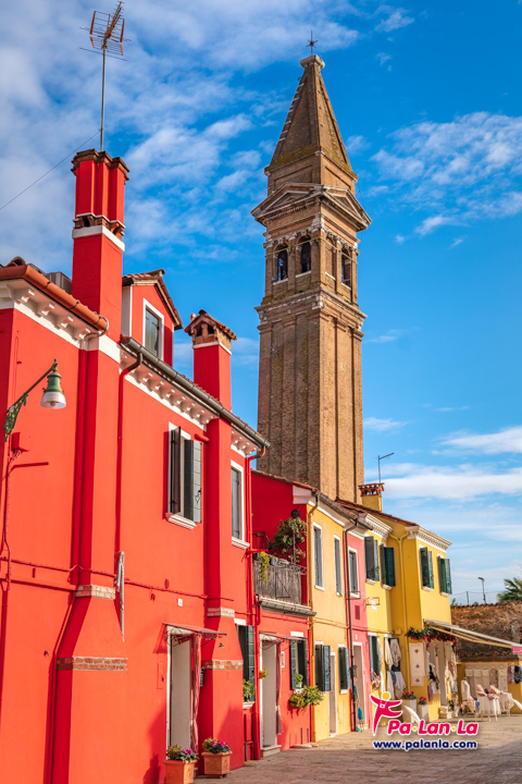 เกาะบูราโน่ เมืองเวนิส ประเทศอิตาลี