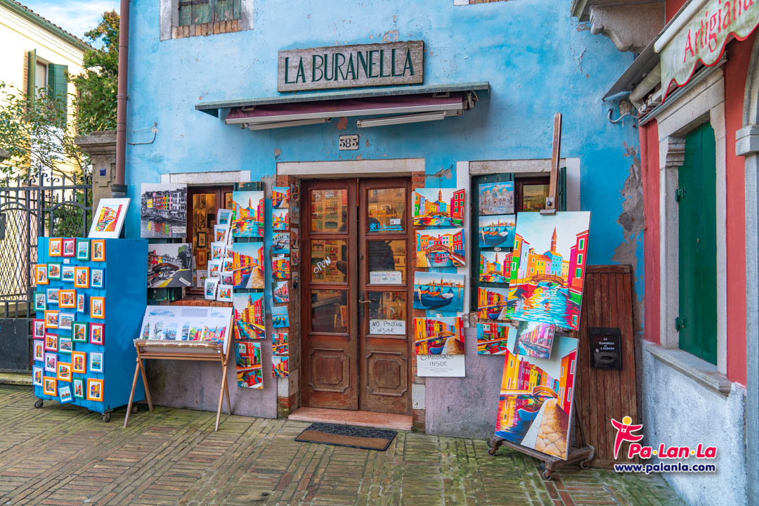 เกาะบูราโน่ เมืองเวนิส ประเทศอิตาลี