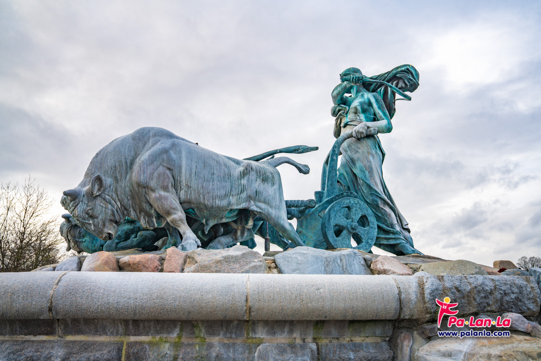 น้ำพุเกฟิออน เมืองโคเปนเฮเกน ประเทศเดนมาร์ก