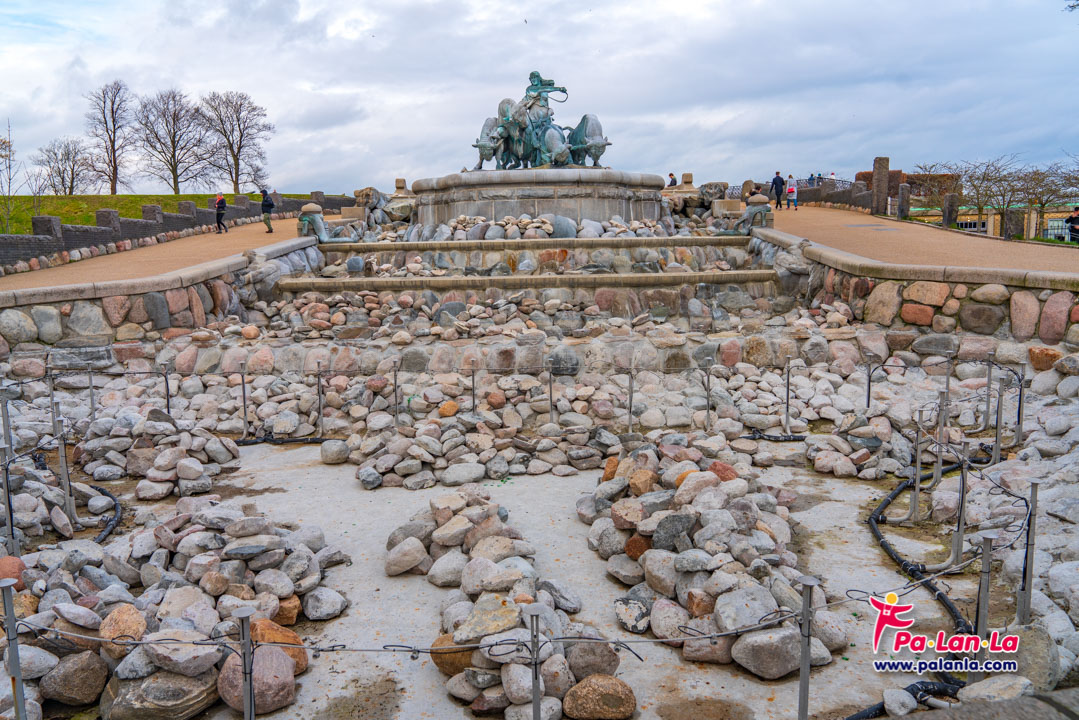 น้ำพุเกฟิออน เมืองโคเปนเฮเกน ประเทศเดนมาร์ก