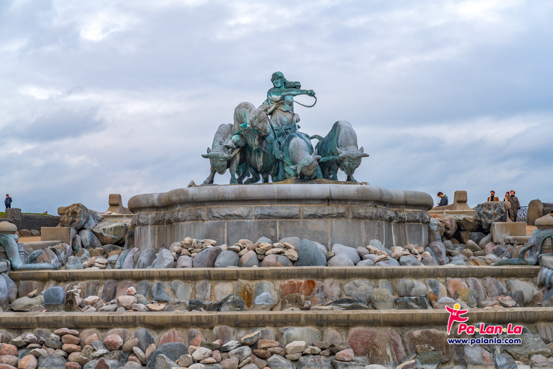 น้ำพุเกฟิออน เมืองโคเปนเฮเกน ประเทศเดนมาร์ก