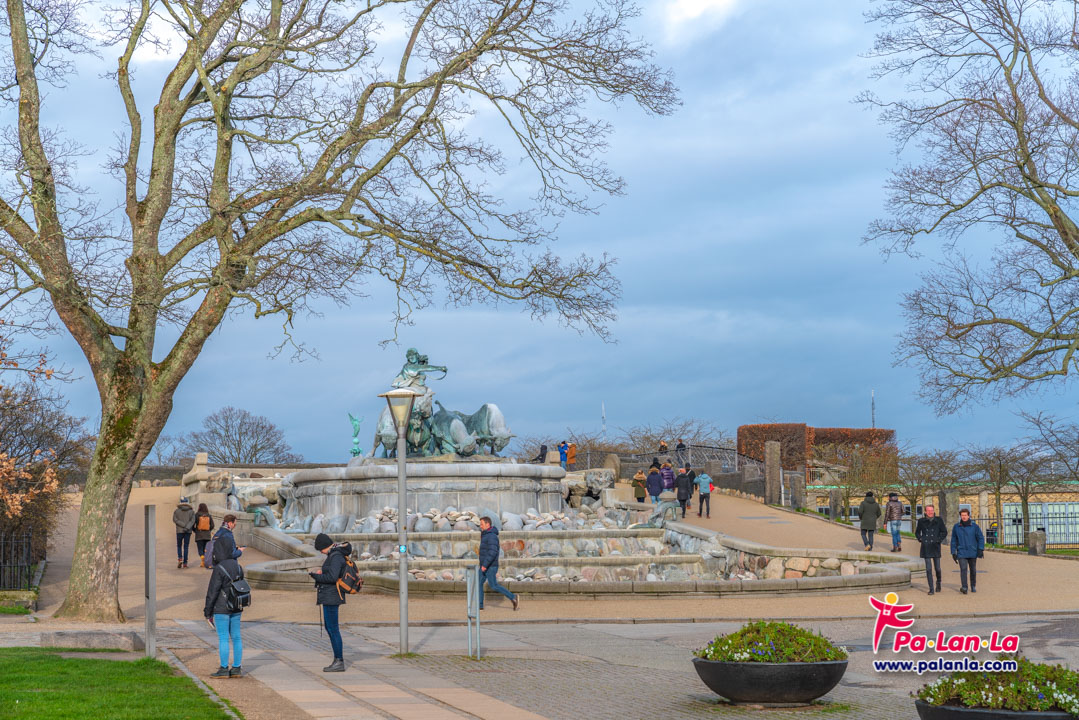 น้ำพุเกฟิออน เมืองโคเปนเฮเกน ประเทศเดนมาร์ก