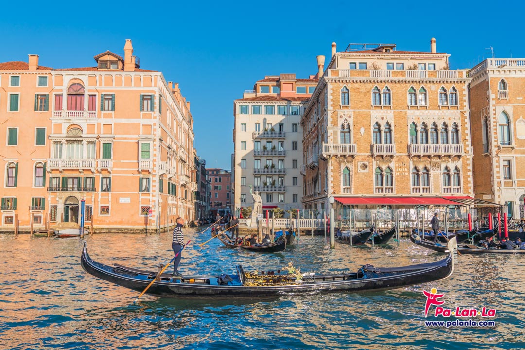 คลองแกรนด์คาแนล เมืองเวนิส ประเทศอิตาลี