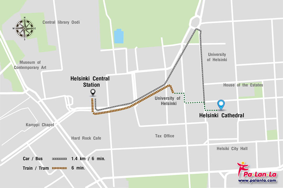 มหาวิหารเฮลซิงกิ เมืองเฮลซิงกิ ประเทศฟินแลนด์