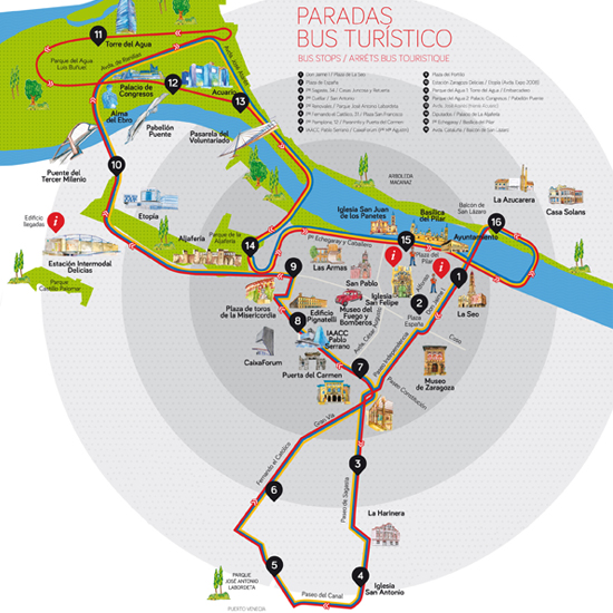 Hop-on Hop-off in Zaragoza