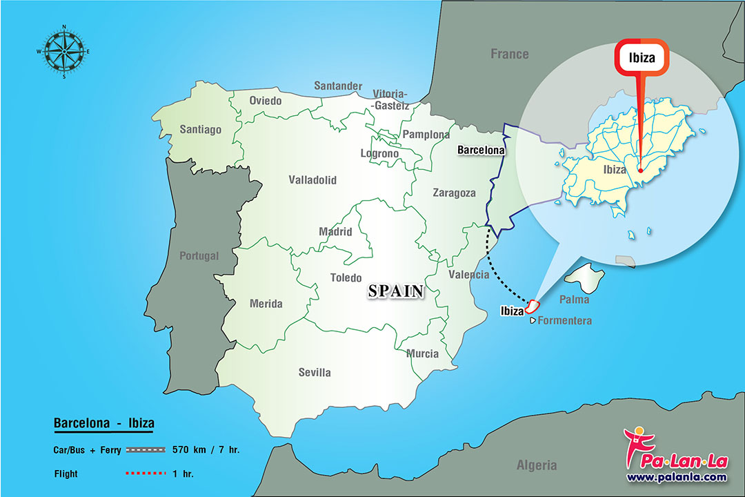 Ibiza to Formentera by Ferry