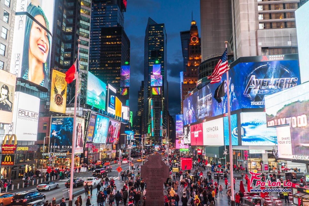 Time Square and Broadway