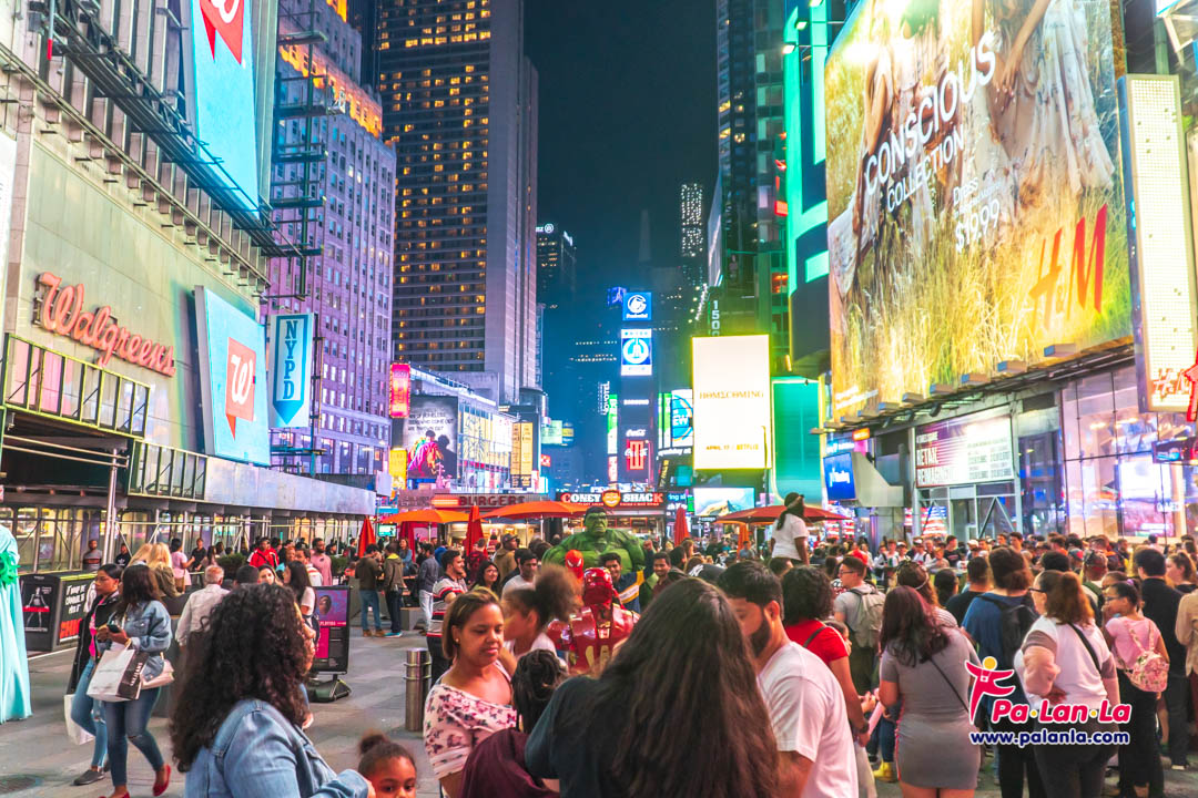 Time Square and Broadway