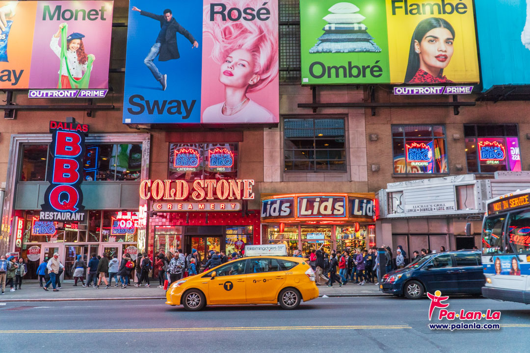 Time Square and Broadway