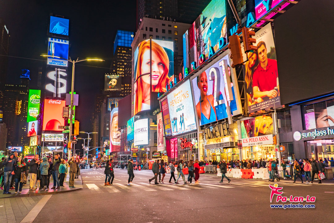 Time Square and Broadway
