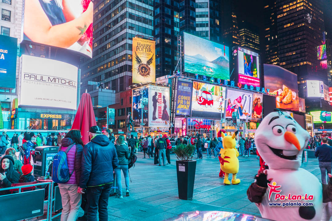 Time Square and Broadway