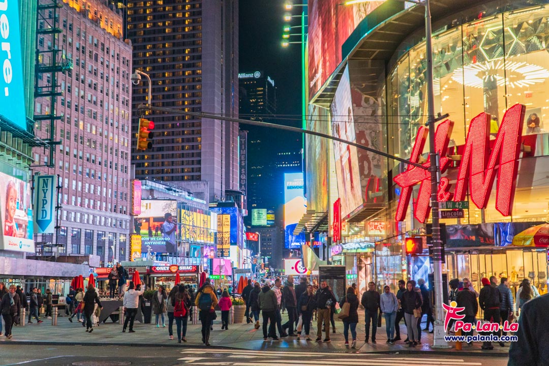 Time Square and Broadway