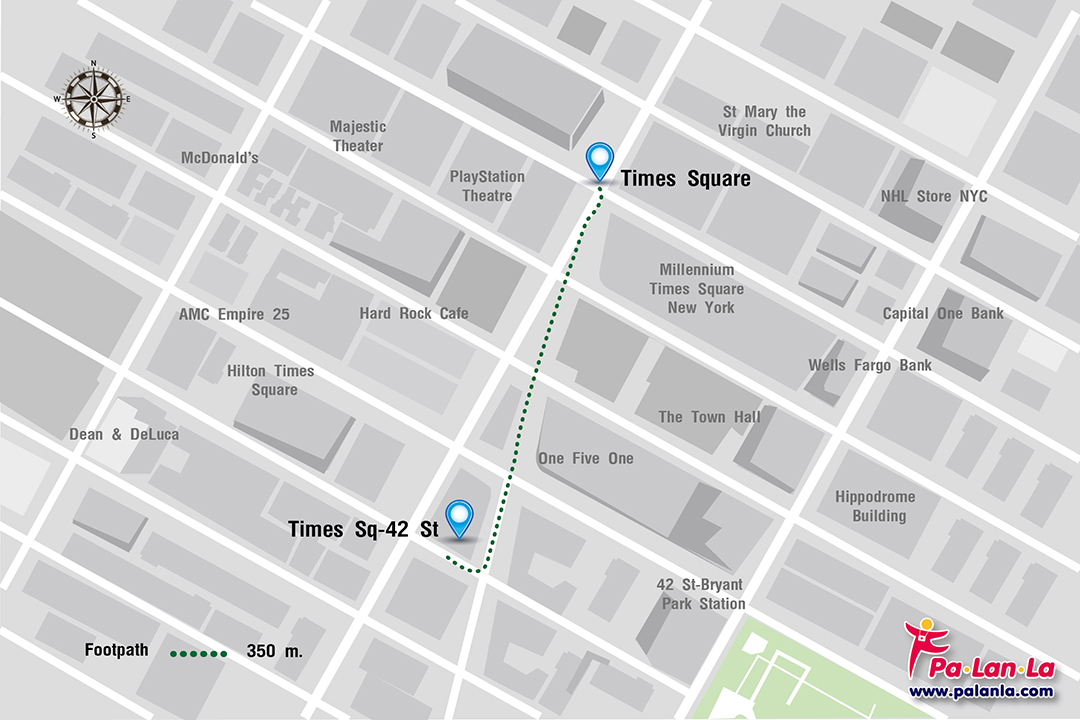 Time Square and Broadway