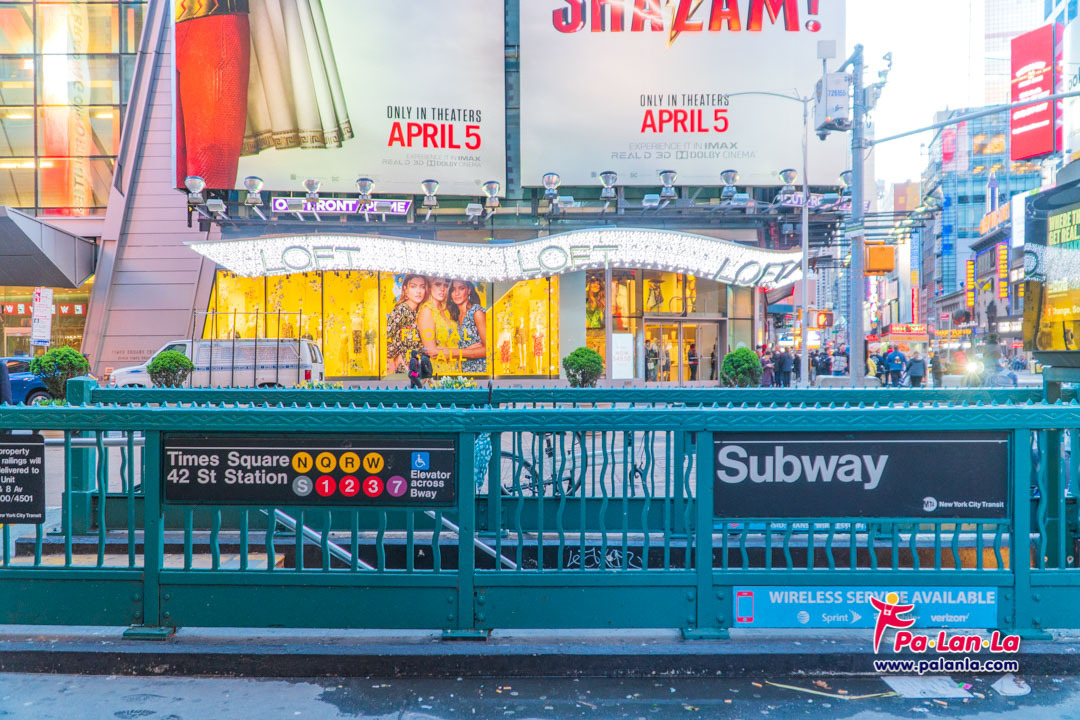 Time Square and Broadway