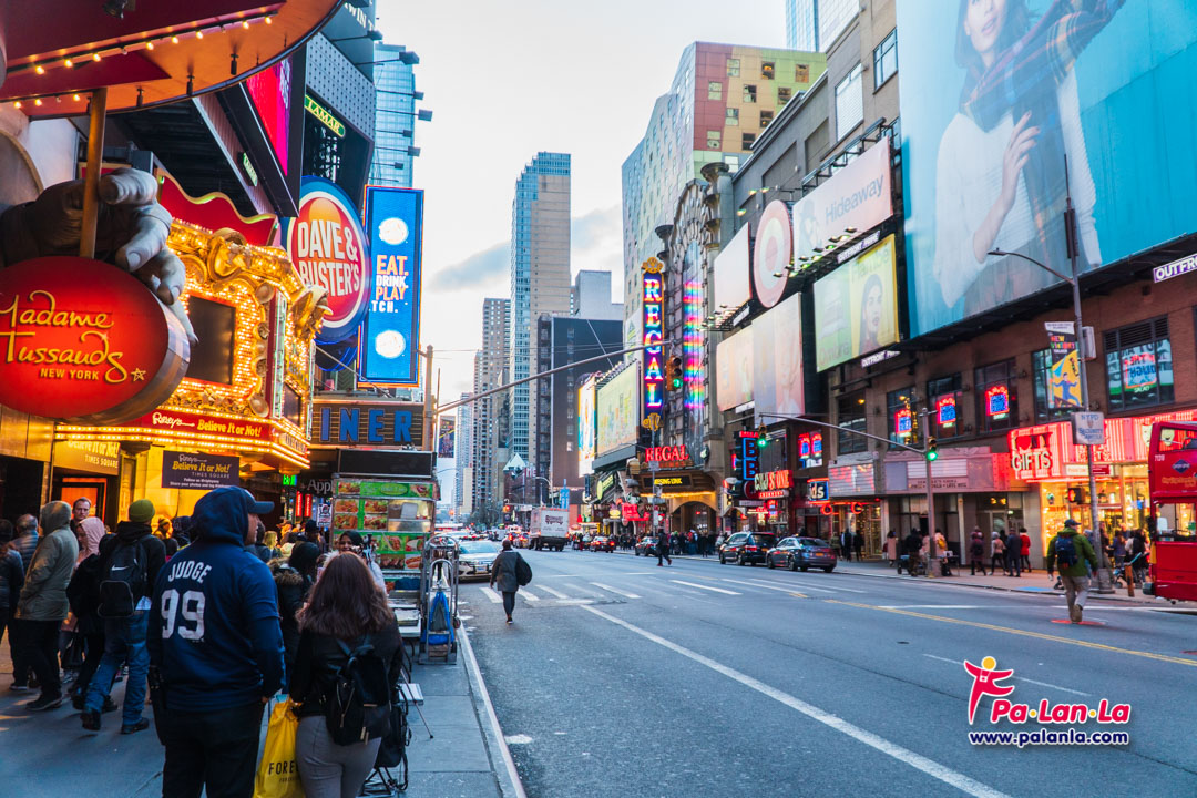 Time Square and Broadway