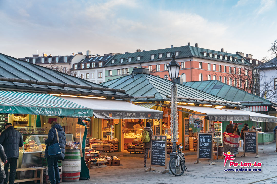 ตลาดวิคทัวเลียน เมืองมิวนิค ประเทศเยอรมนี