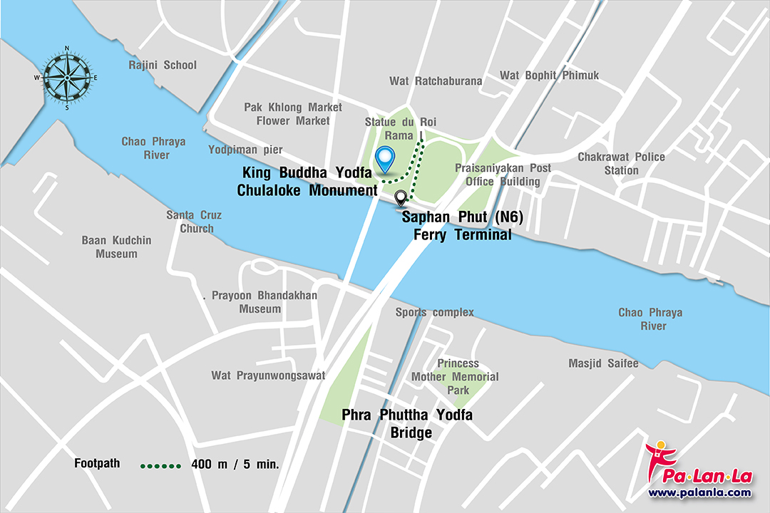 King Buddha Yodfa Chulaloke Monument